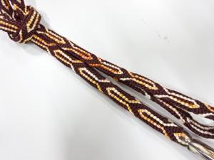 未使用品　正絹　手組帯締め